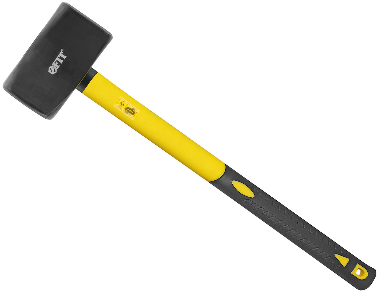 Изображение товара Кувалда кованая Fit фиберглассовая ручка, 600 мм, 3 кг