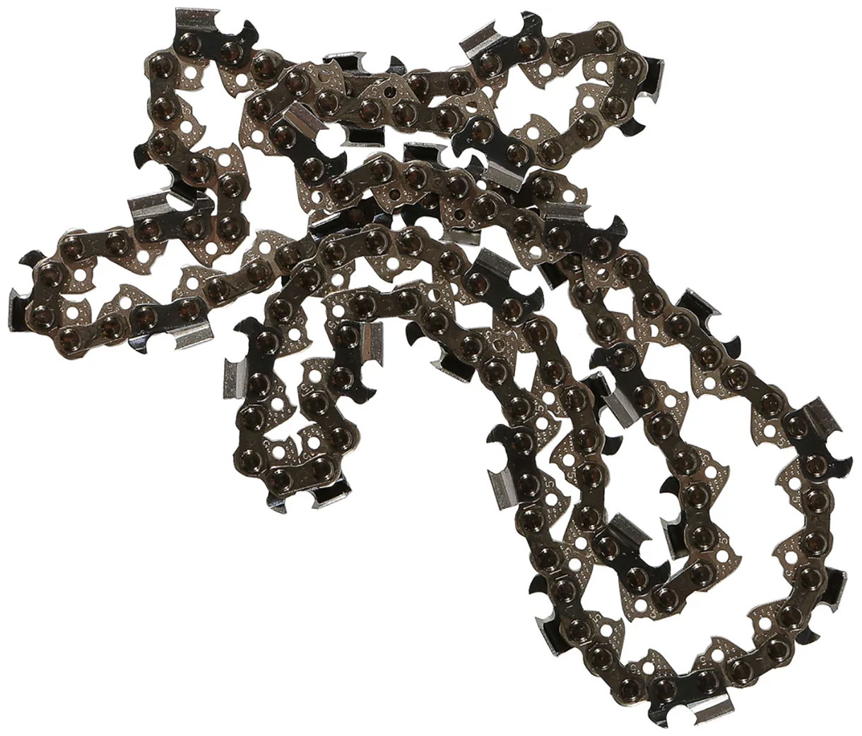 Изображение товара Цепь Sturm! SC32515CST-64, 64 звена, паз 0.058, шаг 0325, КВАДРАТНЫЙ ХРОМИРОВАНН. КАЛЕН.зуб
