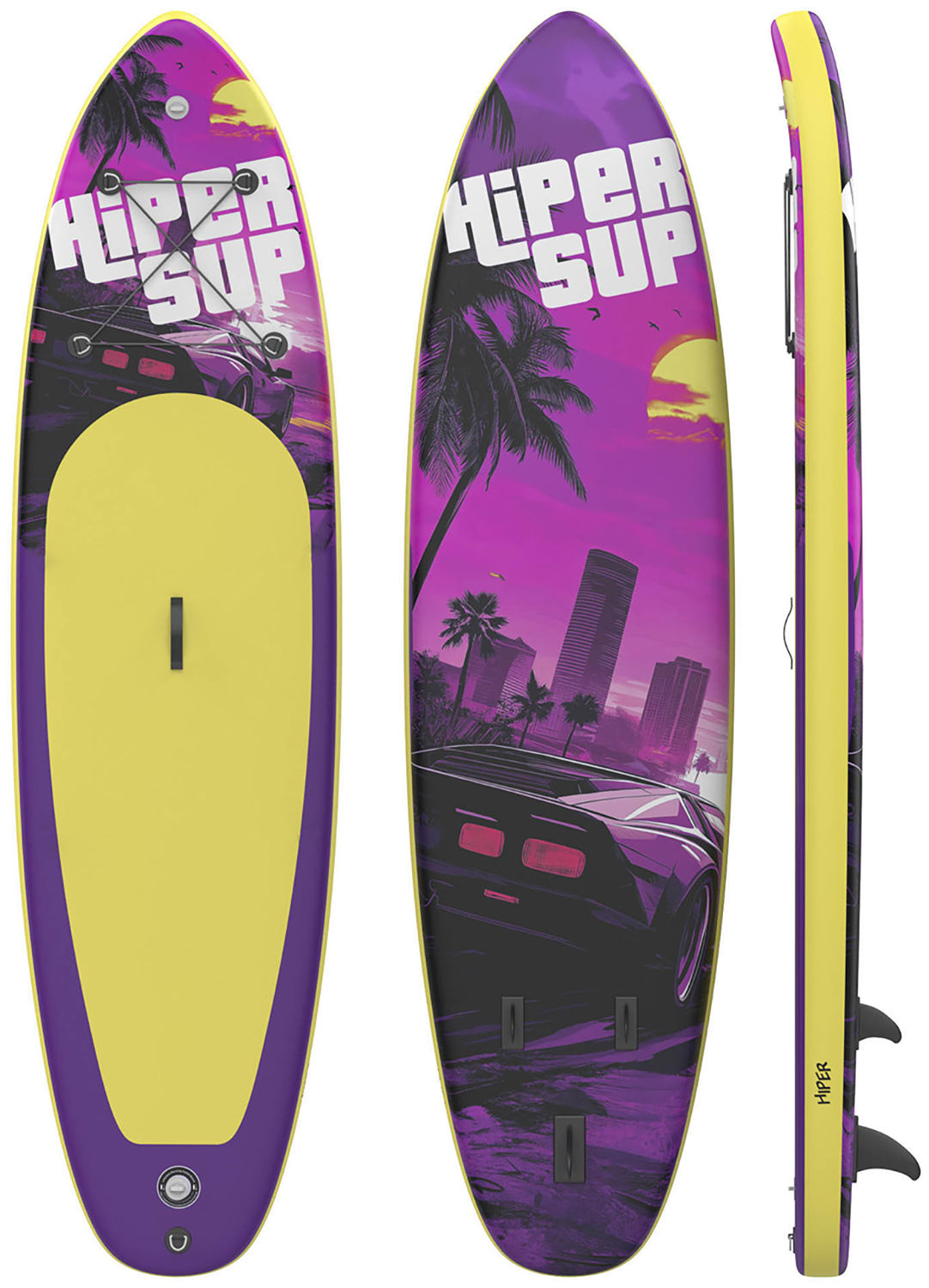 Изображение товара SUP-доска HIPER Sunset SUPB-0149 надувной сапборд 335x84x15 см