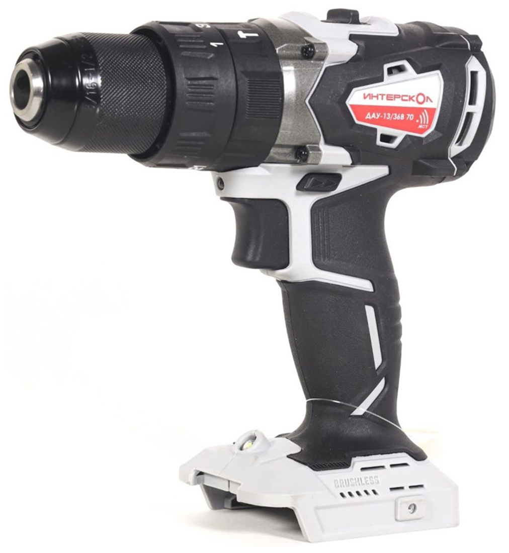 Изображение товара Дрель-шуруповерт Интерскол аккумуляторная, DAU-13/36V 70 (813.0.0.70)