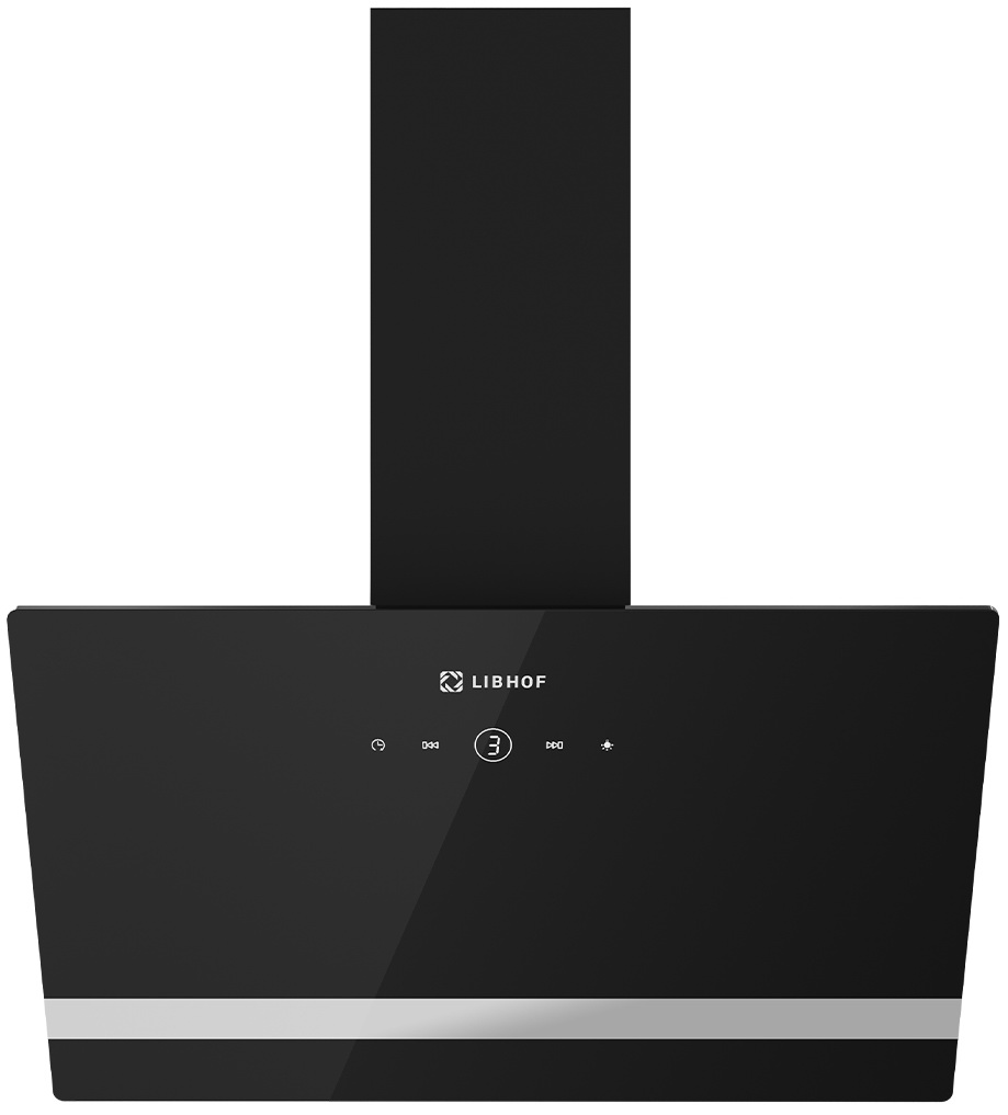 

Вытяжка Libhof LV-4060 black-silver, Черный