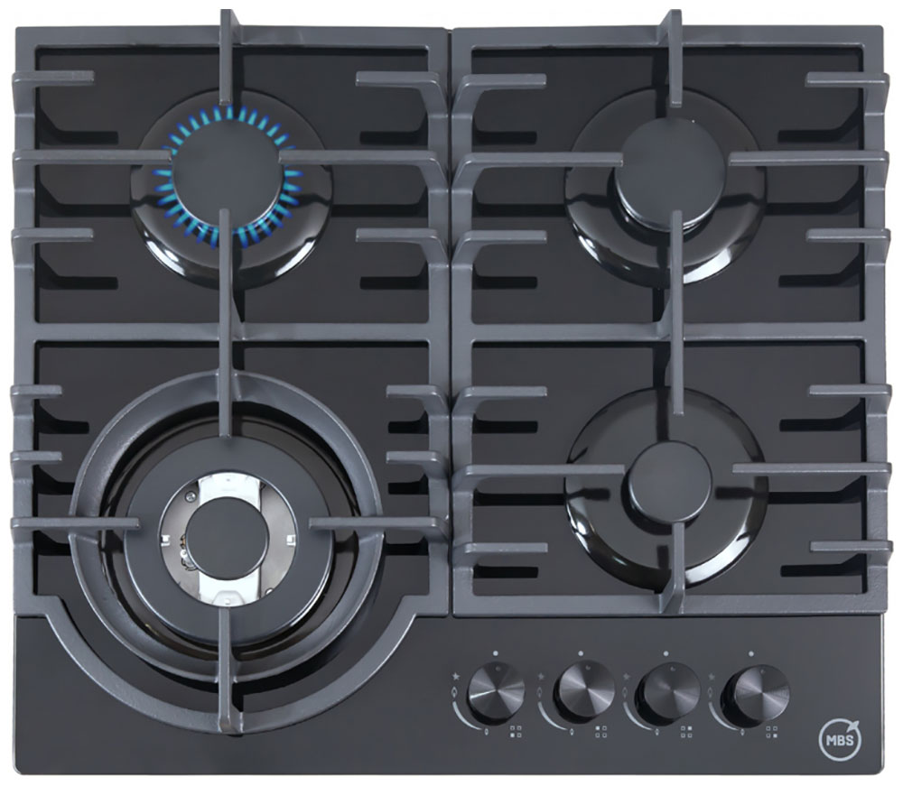 

Газовая варочная панель MBS PG-612 BL, Черный