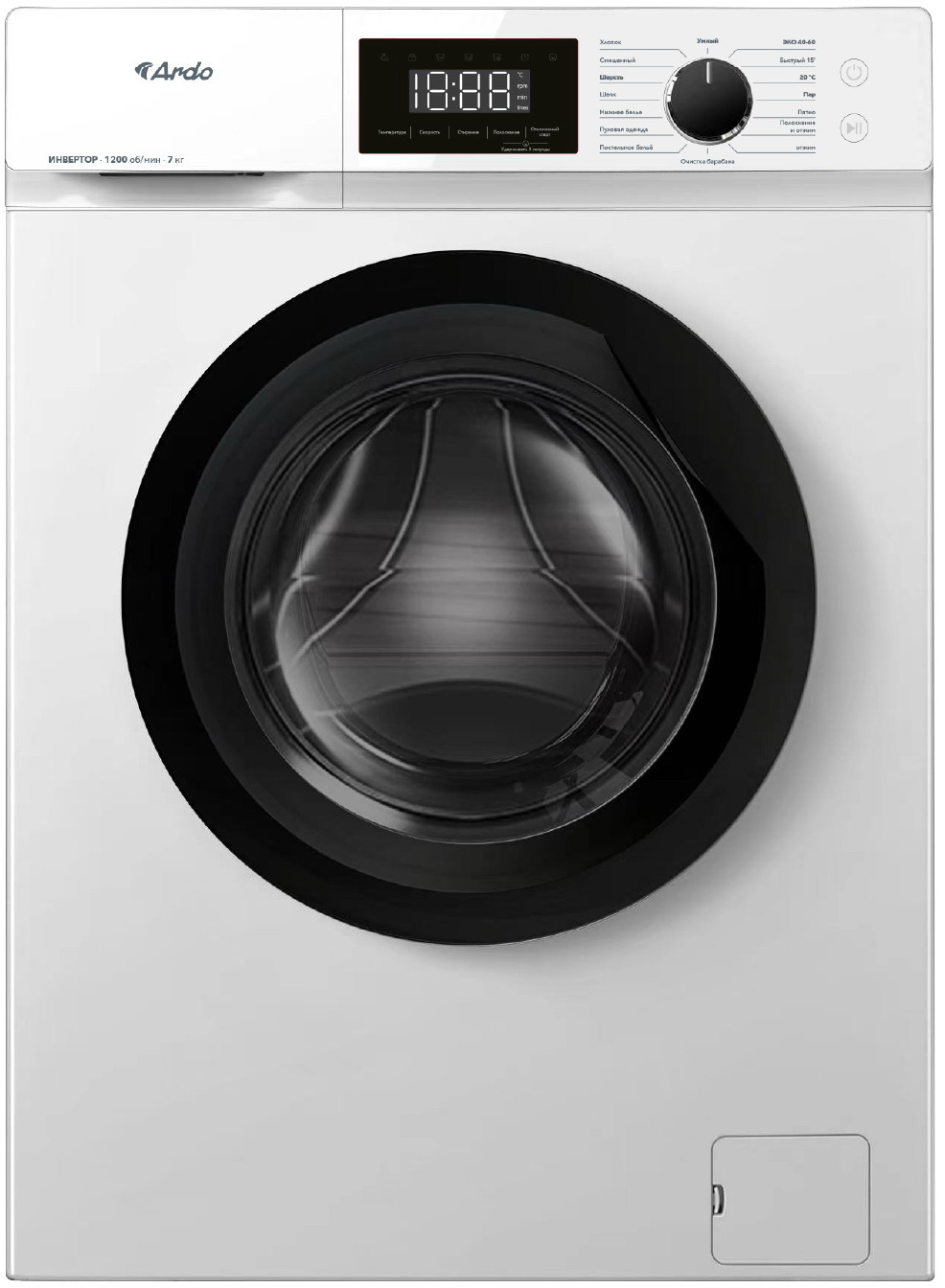 Изображение товара Стиральная машина Ardo WME712452W2 7 кг, 1200 об/мин, A+++