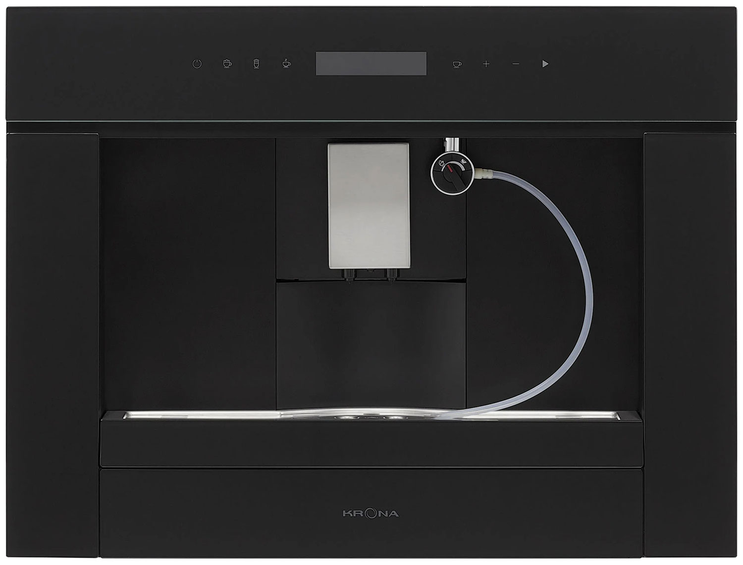 Изображение товара Встраиваемая автоматическая кофемашина Krona REMS 45H coffee BL стальной дизайн