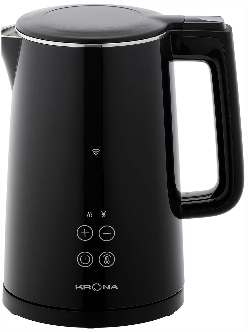 

Чайник электрический Krona Digitaler Intelligent 1.5л, Черный