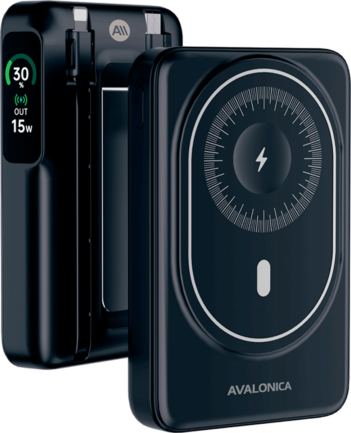 Изображение товара Внешний аккумулятор Avalonica 10000 мАч MagSafe Type-C черный