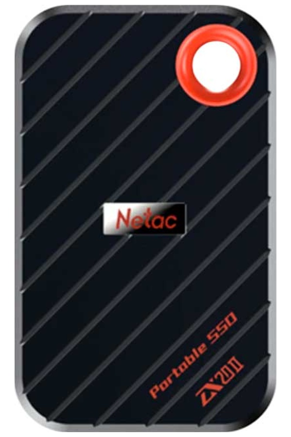 Изображение товара Внешний SSD диск Netac ZX20 II 1TB USB 3.2 (NT01ZX20II-1T0-32BK)