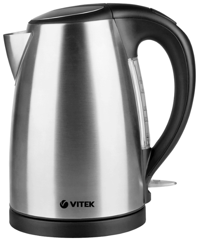 

Чайник электрический Vitek VT-7002, 1.8 л, 2200 Вт, Серебристый матовый