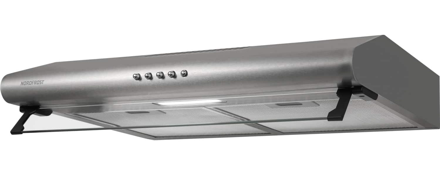 Изображение товара Вытяжка NordFrost AS 6040 X компактная настенная или встроенная нержавеющая сталь