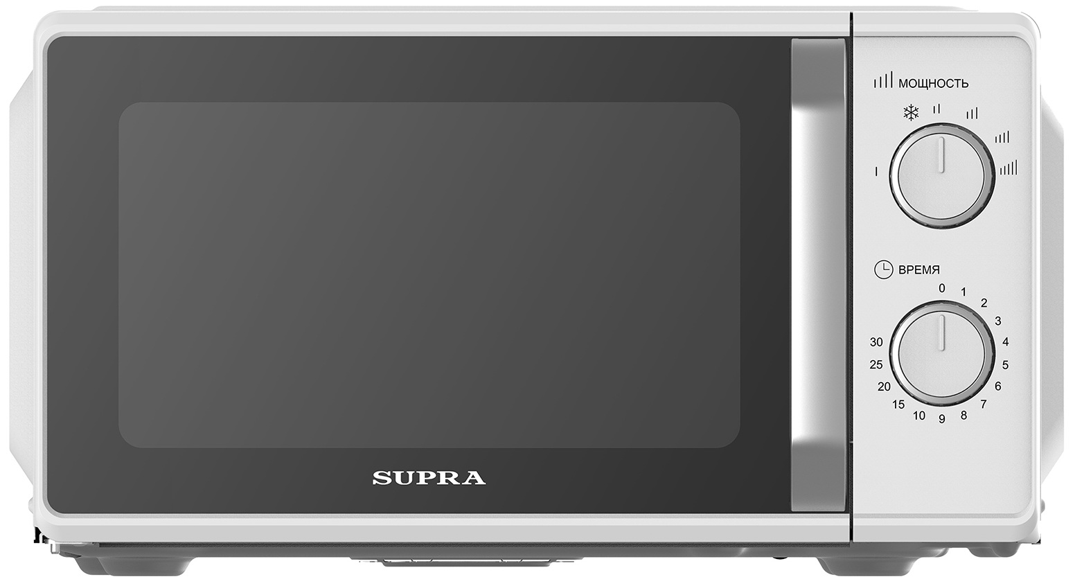 Изображение товара Микроволновая печь Supra 20MW41 белая механическая мощность 700 Вт 20 л