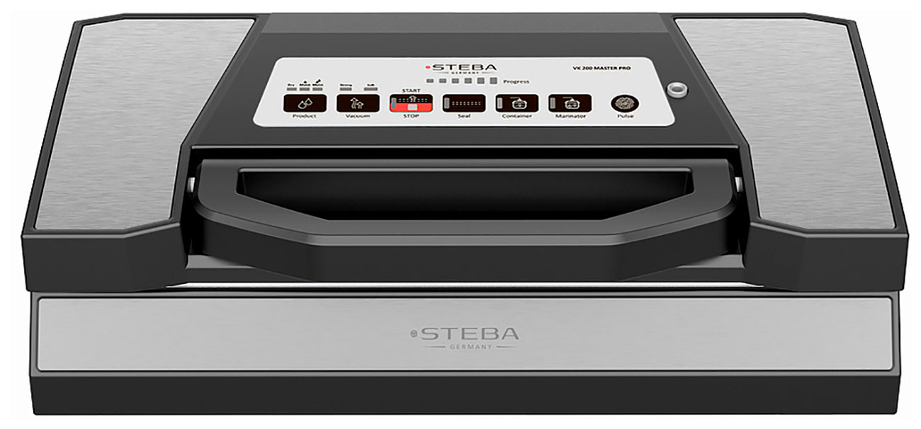 

Вакуумный упаковщик Steba VK 200 MASTER PRO, Серебристый/черный