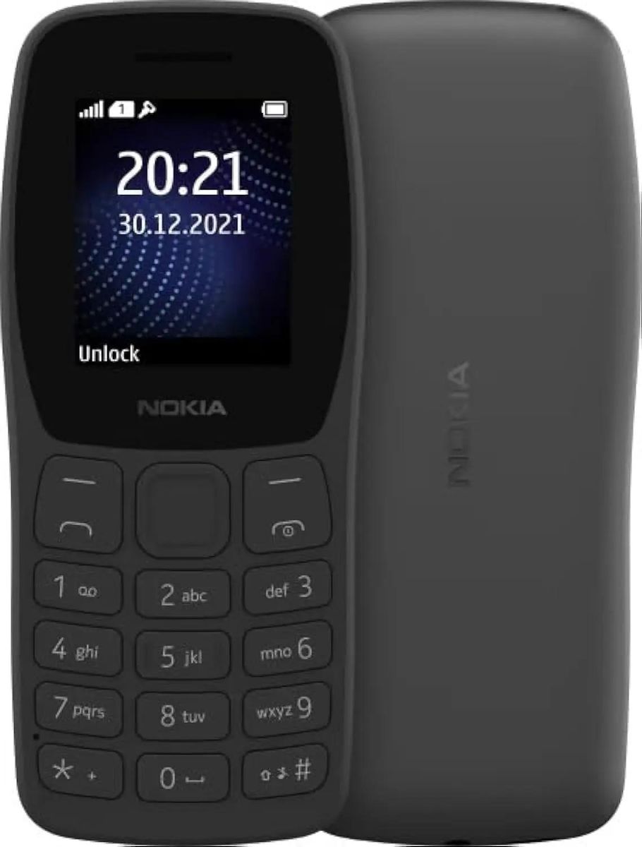 Изображение товара Мобильный телефон Nokia 105 DS TA-1459 темно-серый 2Sim классический