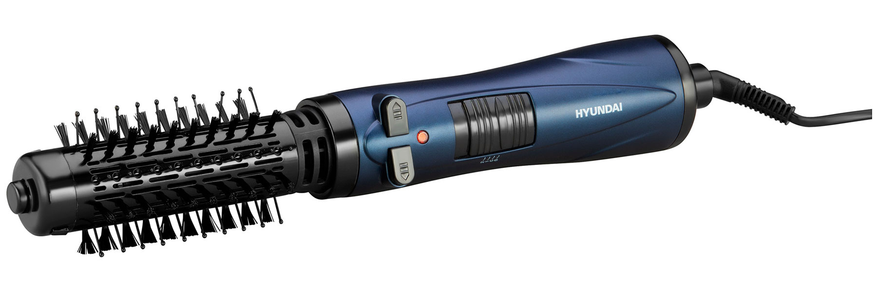 Изображение товара Фен-щетка Hyundai H-HB0110 с ионизацией и вращением насадок, 1000 Вт