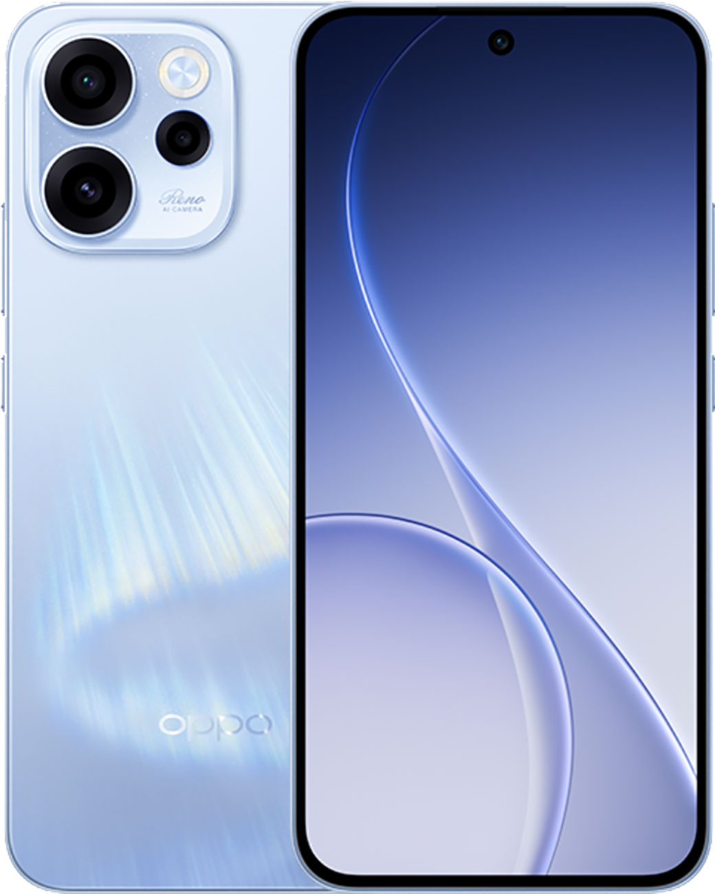 

Смартфон Oppo Reno15 F 5G CPH2801 8+256 Aurora Blue, Голубой