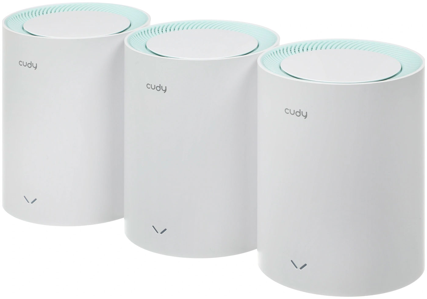 Изображение товара Система Mesh Cudy M1500(3-Pack), Wi-Fi 6, AX1500, 3 LAN 10/100/1000 Мбит/с