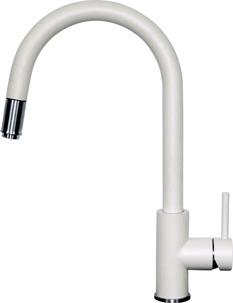 Изображение товара Кухонный смеситель Zigmund & Shtain 1700 каменная соль однорычажный