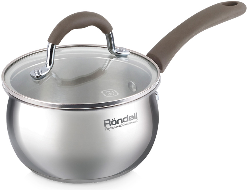 Изображение товара Ковш Rondell Konzept RDS-1228 14 см 1.1 л нержавеющая сталь для всех типов плит