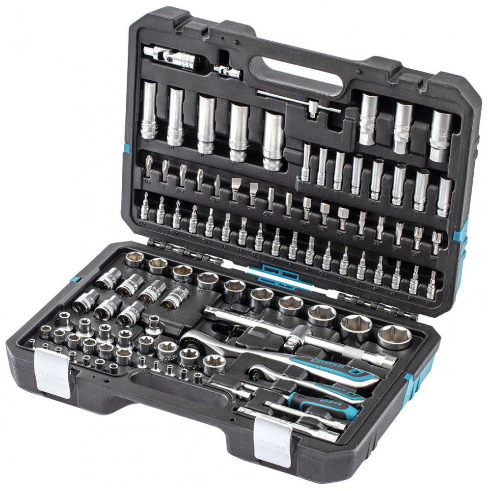 Изображение товара Универсальный набор ключей Gross 14155 из хромованадиевой стали