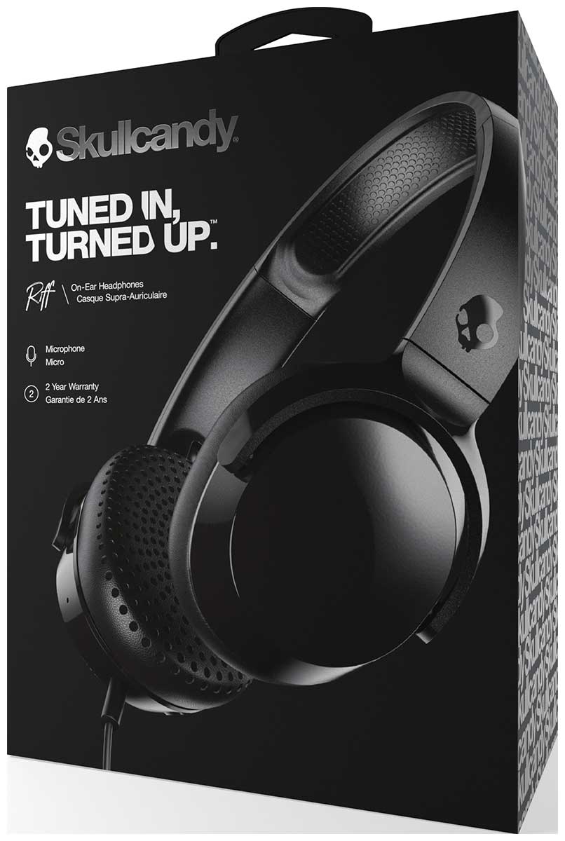 Skullcandy RIFF ON-EAR W/TAP TECH 