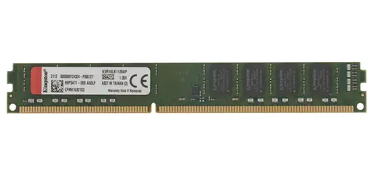 Изображение товара Оперативная память Kingston DDR3L 8GB 1600MHz (KVR16LN11/8WP)