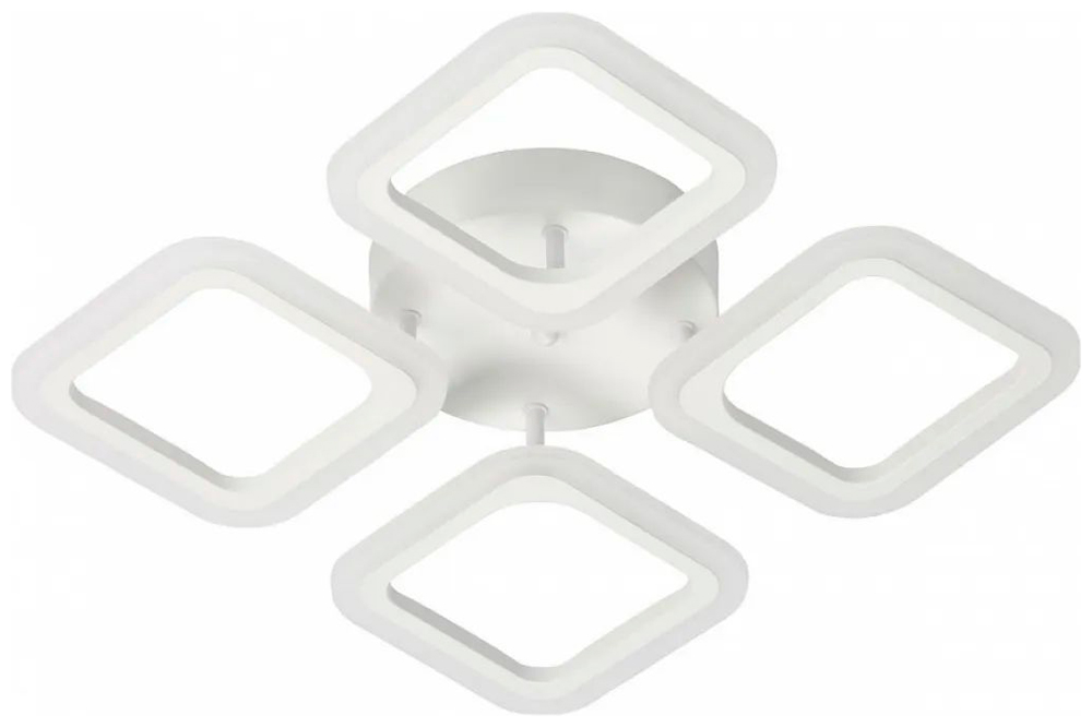 Изображение товара Люстра потолочная De City Мадлен 72W светодиодная White с пультом