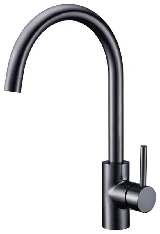 Изображение товара Кухонный смеситель Emar ECB - 3004 PVD dark Латунь