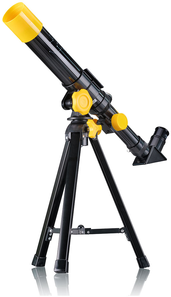 Телескоп Bresser National Geographic 40/400 9140400 телескоп bresser national geographic с креплением 50 600 az желтый черный