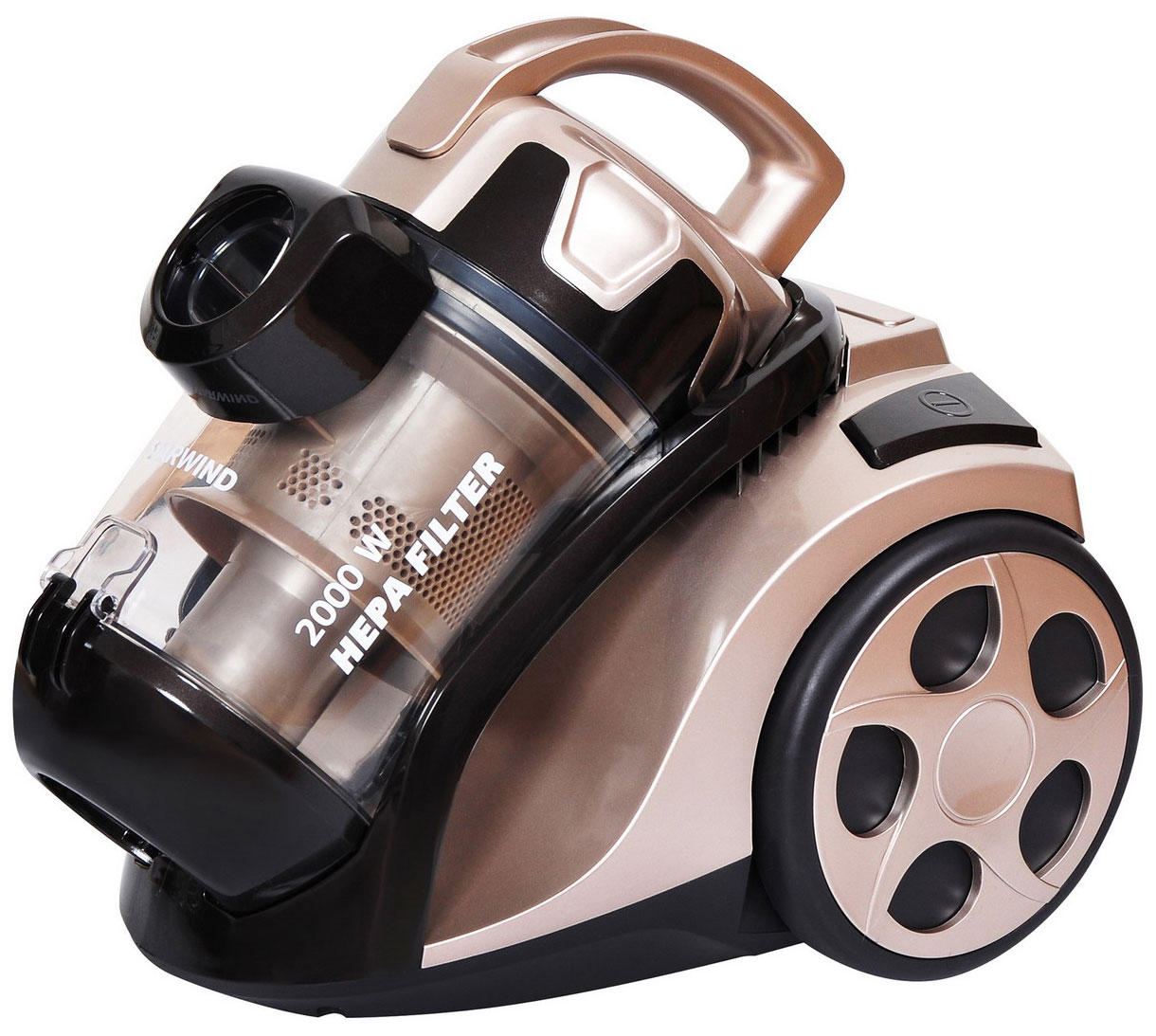 

Пылесос напольный Starwind SCV5625, Золотой