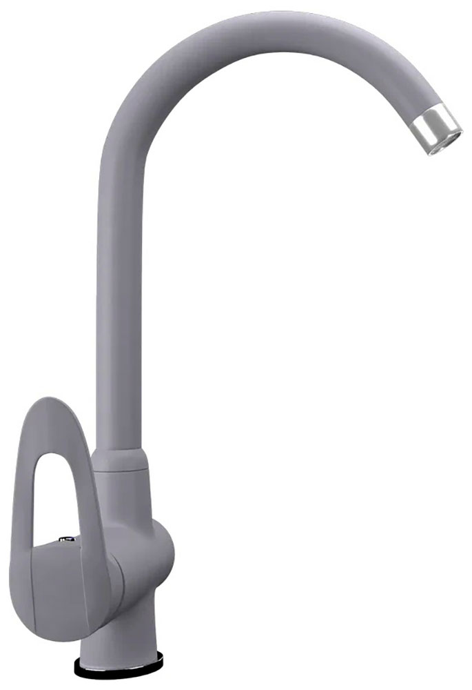 Изображение товара Кухонный смеситель Ulgran UQ-006/бетон (UQ-006-05)