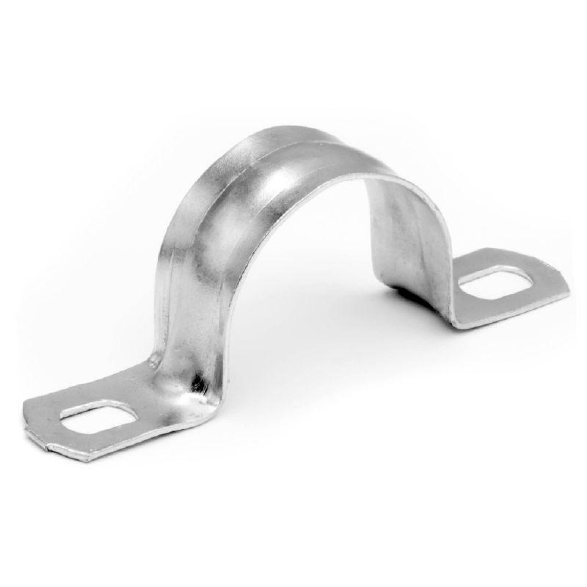 Изображение товара Кабели, провода и аксессуары DKC Скоба крепежная двухлапковая d48-50мм метал. оцинк.