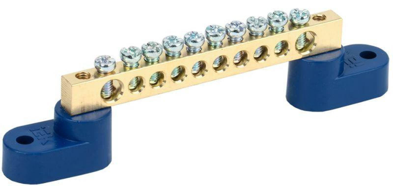 Изображение товара Изделия для электромонтажа IEK Шина нулевая ШНИ-6х9-10 У2-С на 2-х. угл. изол.