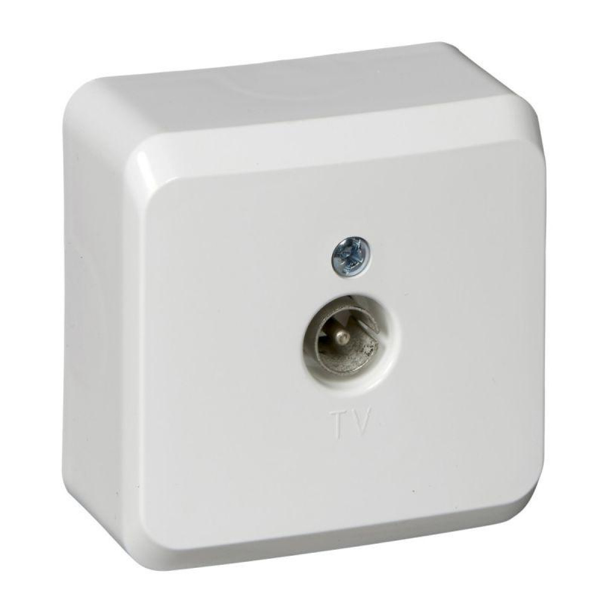 Изображение товара Рамки и основания для ЭУИ Systeme Electric с одним ОП в белом цвете