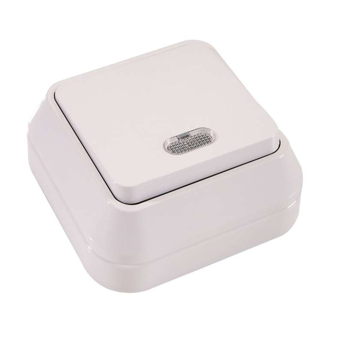 Изображение товара Выключатель 1-клавишный Makel с подсветкой IP20 белый