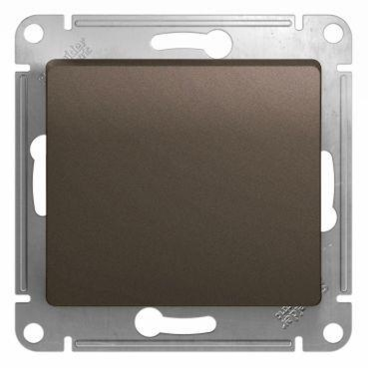 Изображение товара Выключатель 1-кл. СП Glossa 10А IP20 с механізмом шоколад от Systeme Electric