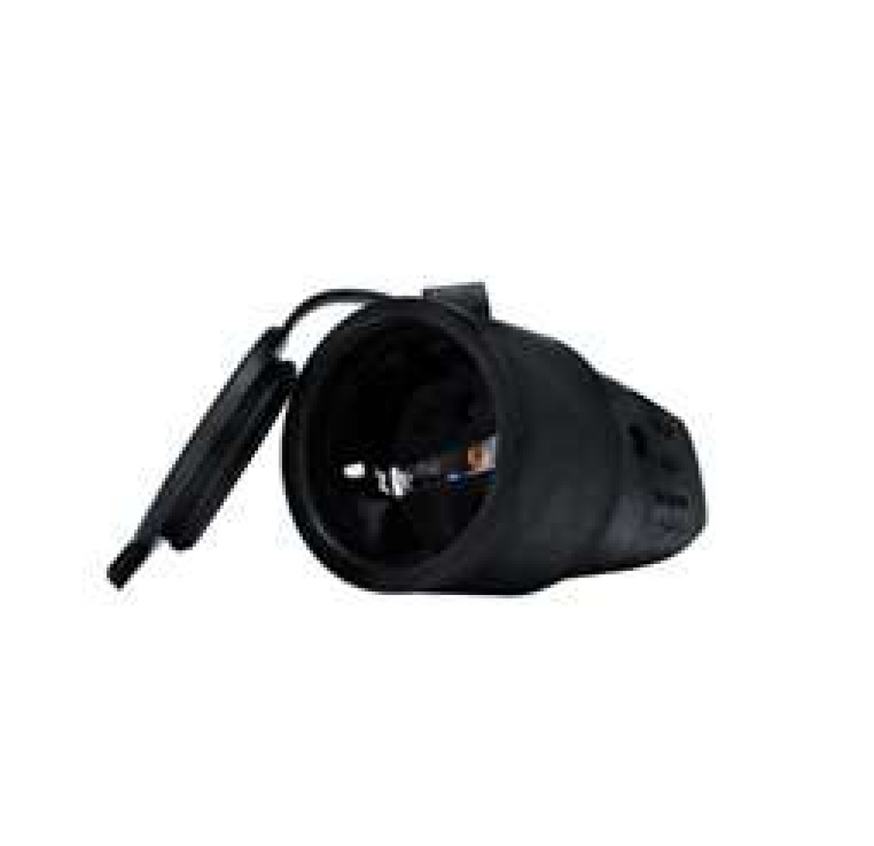 Изображение товара Универсальная разъемная розетка IP44 16А 250В каучук с заземлением