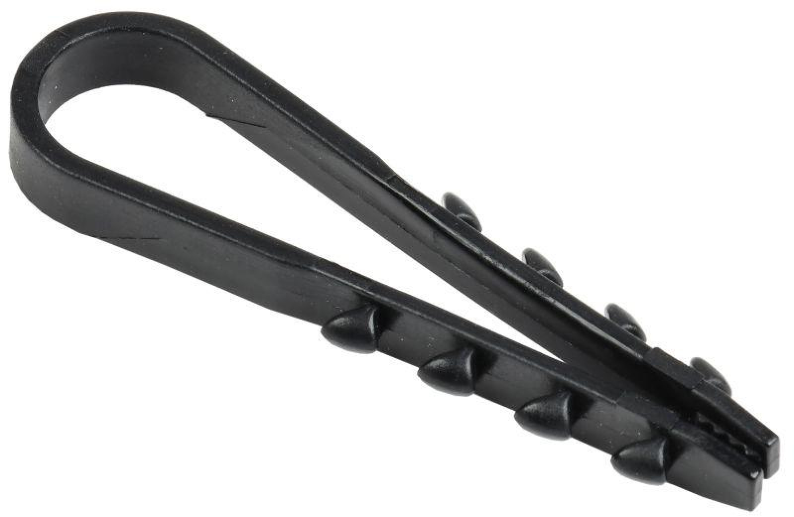 Изображение товара Дюбель-хомут IEK для электромонтажа 5-10 мм нейлон черный уп. 100 шт