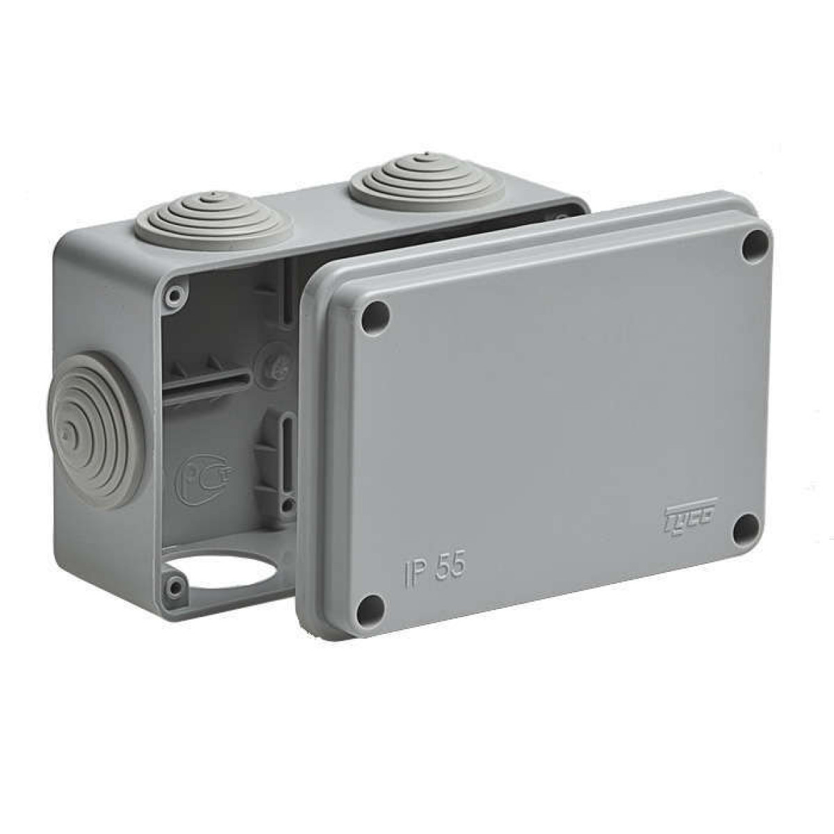 Изображение товара Изделия для электромонтажа Ruvinil Коробка распределительная ОП 120х80х50мм IP55