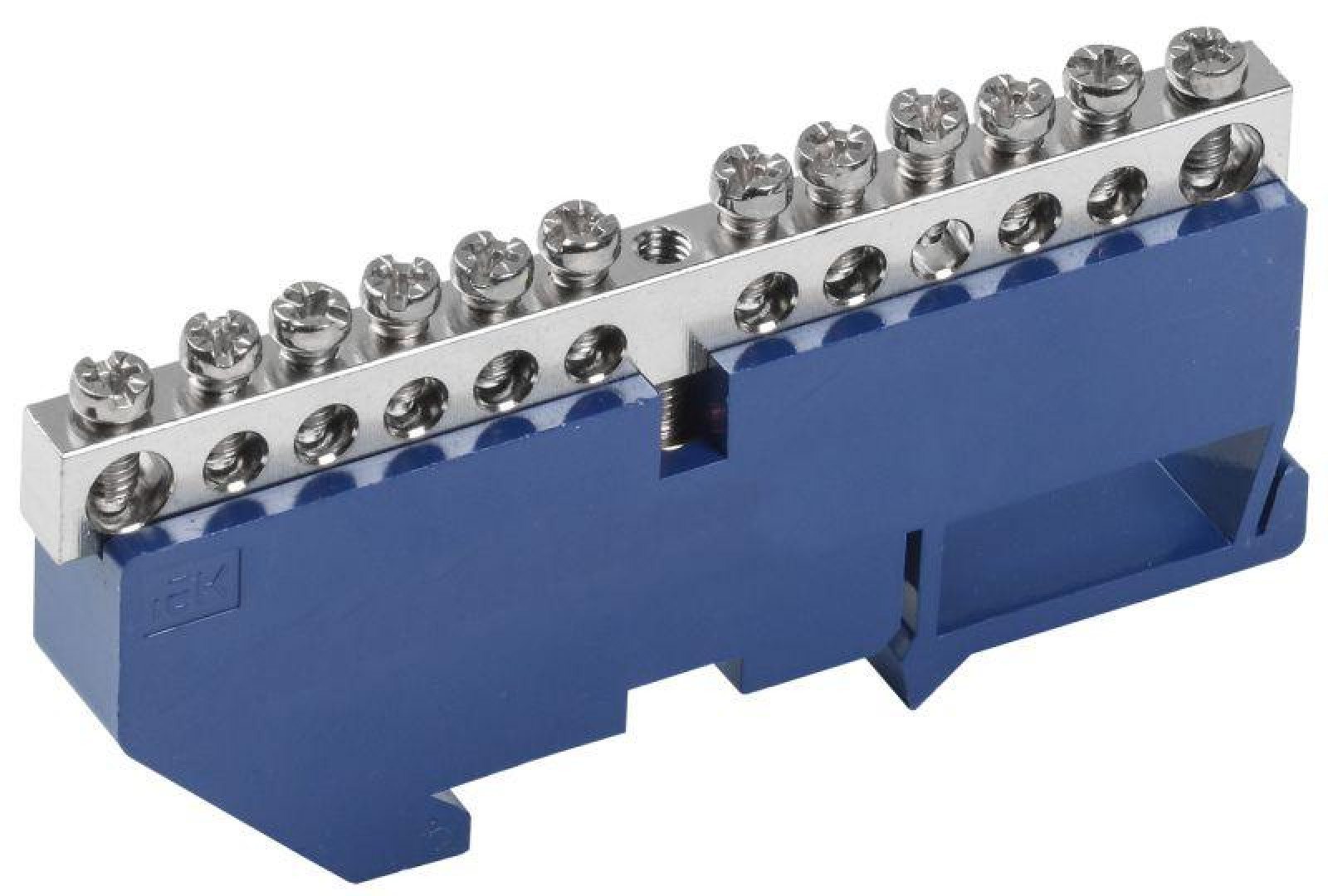 Изображение товара Изделия для электромонтажа IEK Шина нулевая DIN-изолированная 6х9 мм 12 см