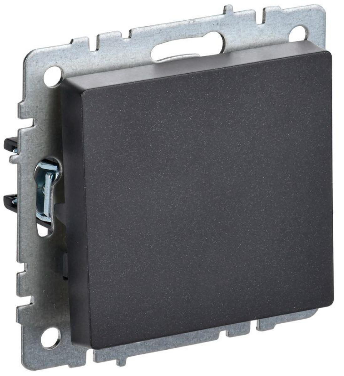 Изображение товара Выключатель 1-кл. СП BRITE IEK ВС10-1-4-БрЧ 10А для скрытого монтажа