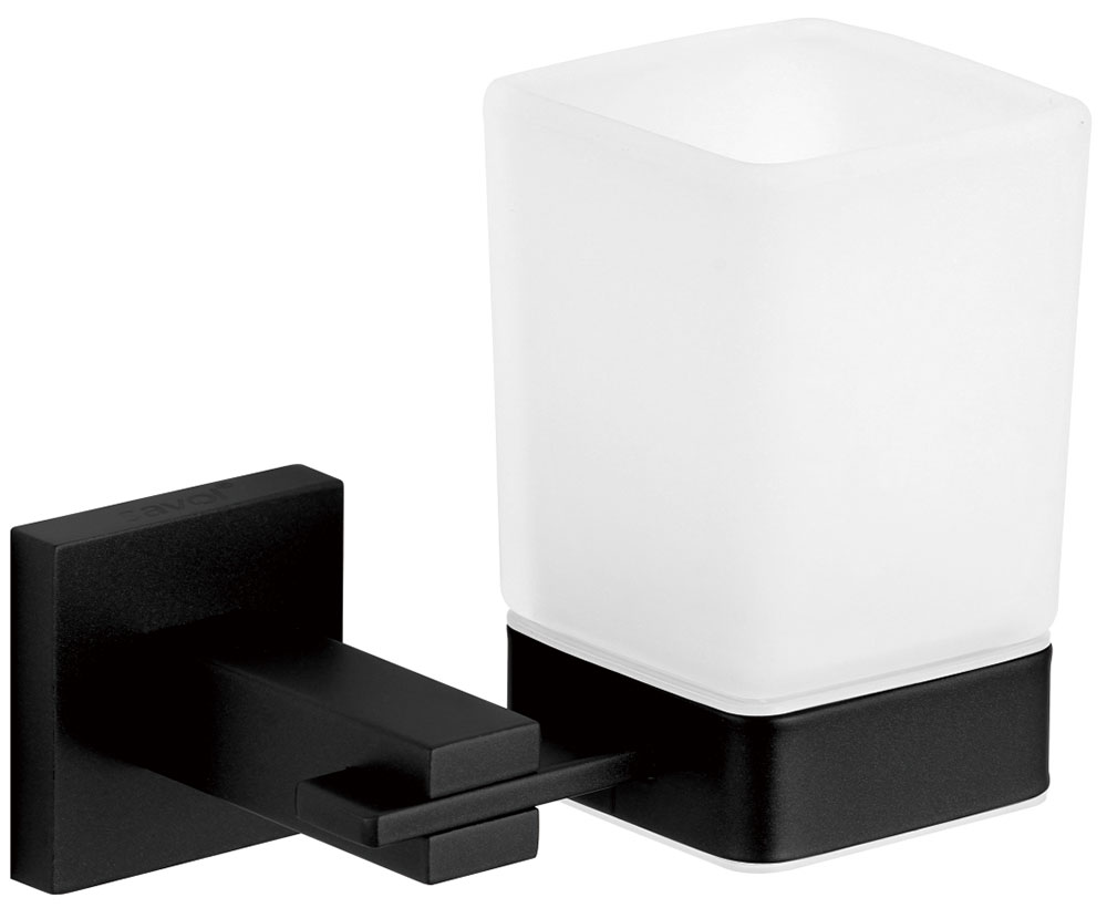 Изображение товара Стакан стеклянный с настенным держателем Savol 65h S-06558H