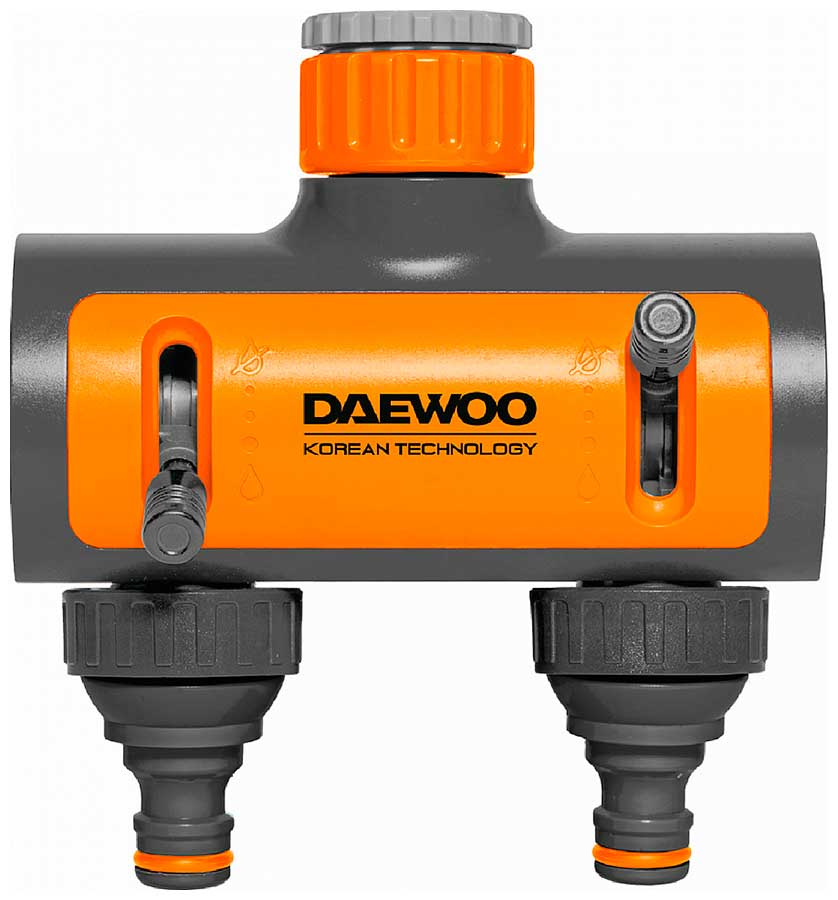 Изображение товара Hазделитель Daewoo 2-х канальный для крана G 3/4 и 1 26.5-33.3mm DWC 1225