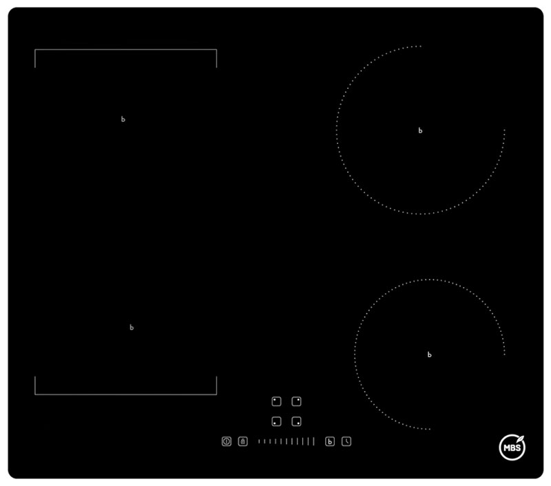 

Электрическая варочная панель MBS PI-601, Черный