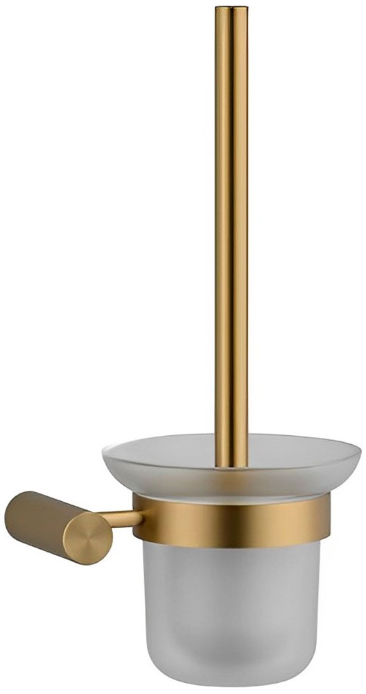 Изображение товара Ершик для унитаза Raiber Graceful Золото современный дизайн латунь стекло