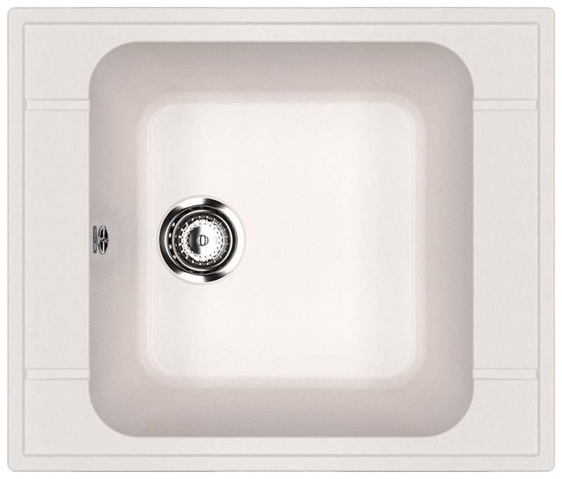 

Кухонная мойка Ulgran U-604/белый (U-604-331)