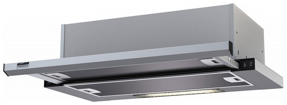 Изображение товара Вытяжка Krona Kamilla slim 500 inox с галогеновым освещением и функциями памяти