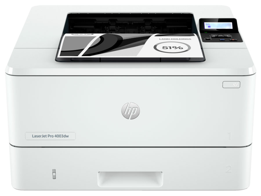 Изображение товара Лазерный принтер HP LaserJet Pro 4003dw для высокоскоростной белой печати