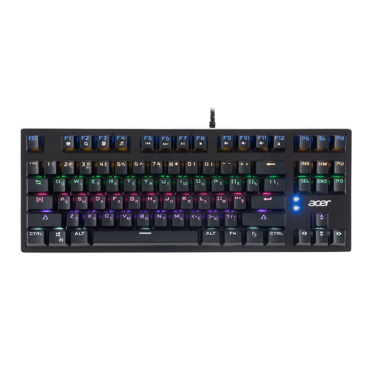 Изображение товара Клавиатура Acer OKW126 механическая с подсветкой для геймеров