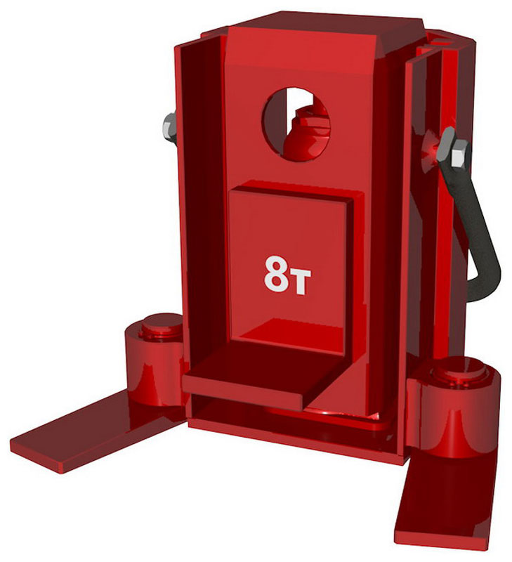 Изображение товара Домкрат зацепной Сорокин 8/4 т (3.310)