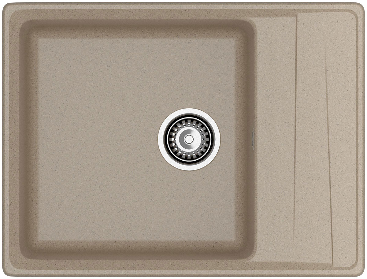 

Кухонная мойка GranFest LEVEL 660L, 660х500 мм, песочный (LV-660L песочный)