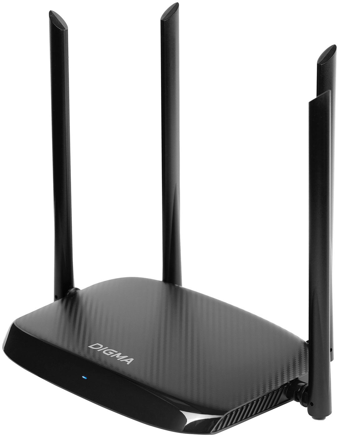 Изображение товара Digma DWR-AC1201 двухдиапазонный беспроводной Wi-Fi роутер AC1200 с антеннами и поддержкой VPN